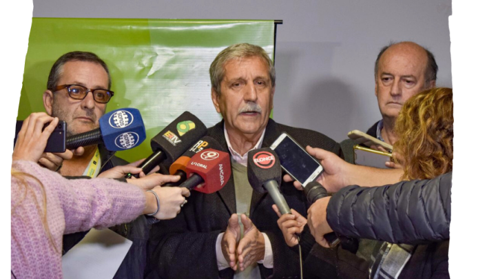 Conferencia sobre el accionar del personal durante el incendio del 4 de agosto