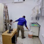 Consultorio de la Guardia de Obstetricia: saneamiento, pintura y cambio de aberturas